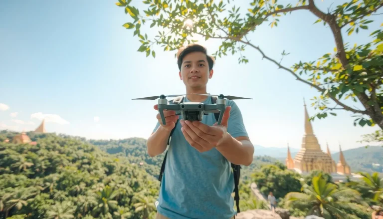 Drone moins de 250 grammes Thaïlande : Guide complet 2025-2026