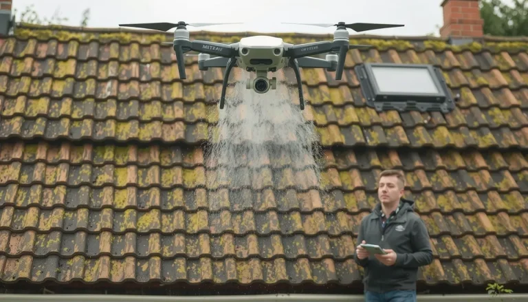 Prix du nettoyage par drone : tarifs, avantages et services