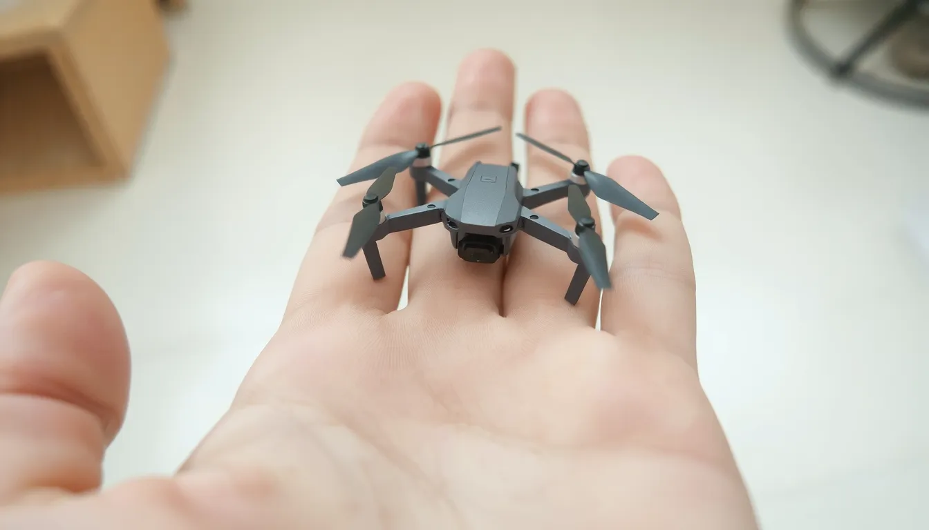 le plus petit drone du monde