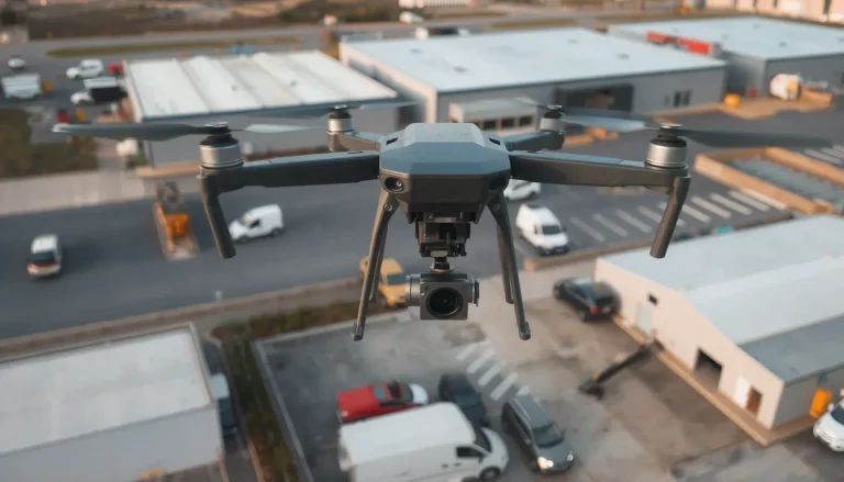 Surveillance par drone pour la sécurité de vos sites professionnels