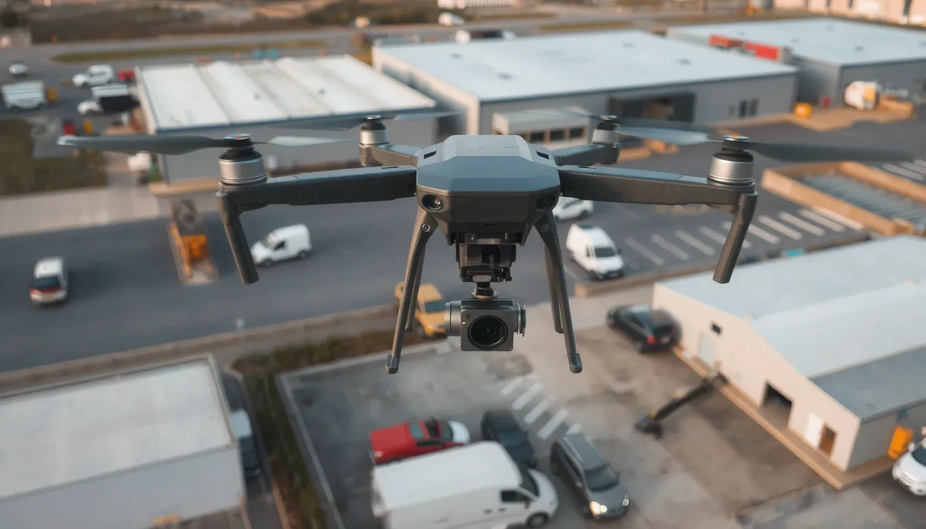 entreprise de sécurité et de surveillance par drone