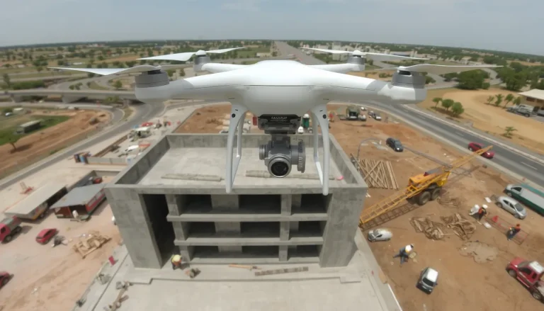 Suivi de chantier par drone : prestation, avantages et exemples concrets