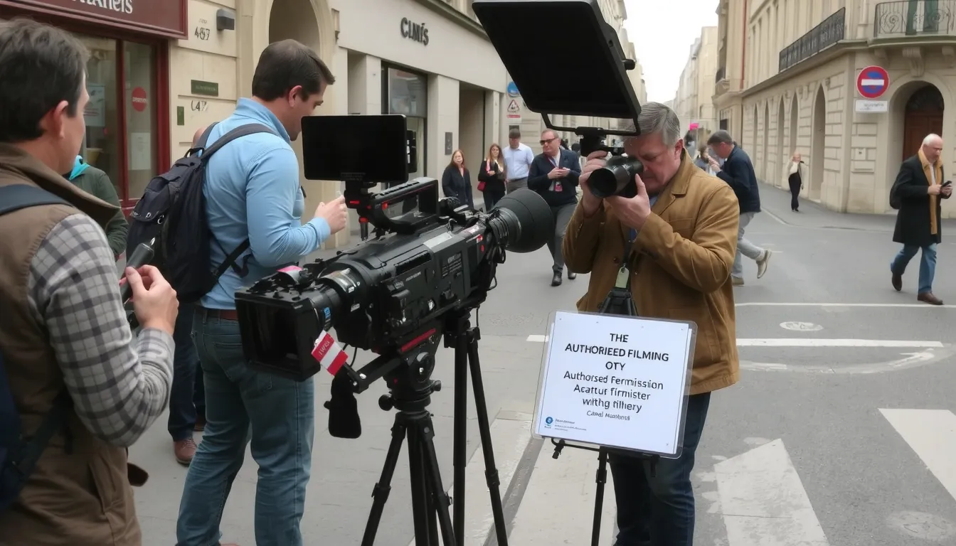 autorisation tournage paris