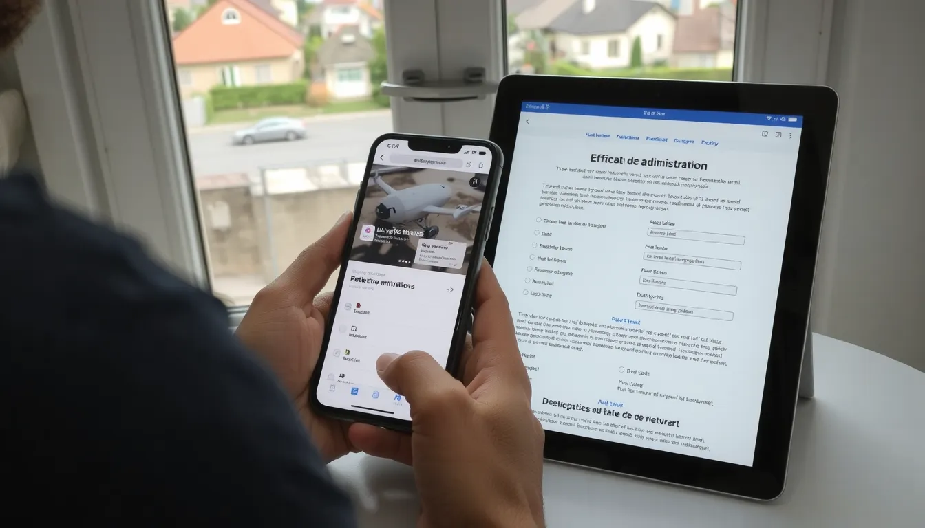 demande autorisation vol drone