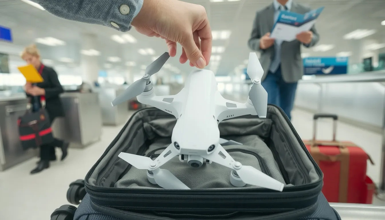 drone aeroport