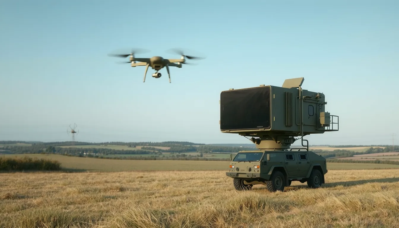 mur anti drones