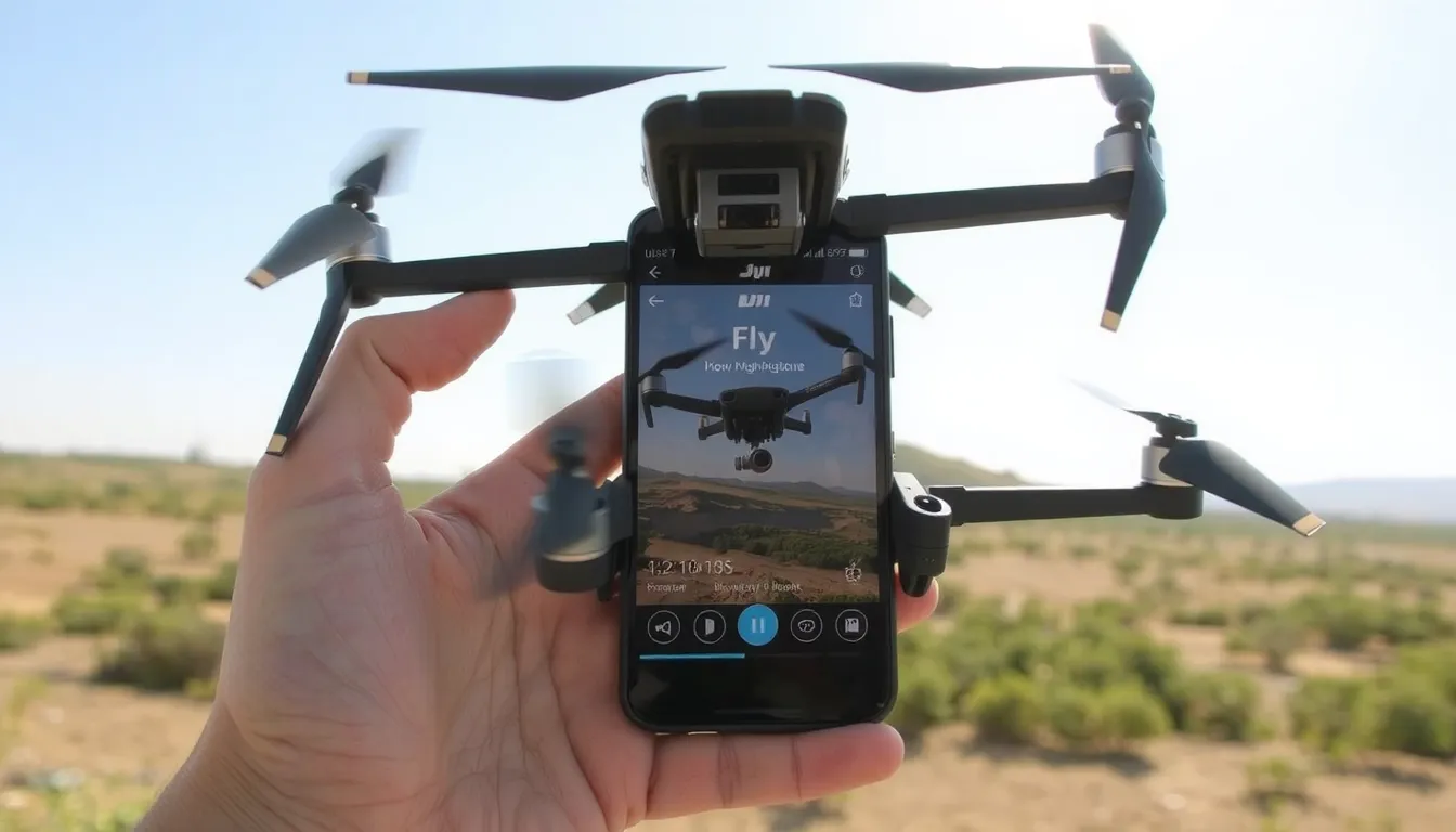 dji fly en français