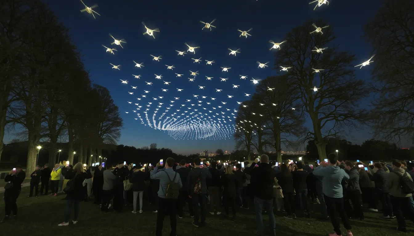 drone parc tete d'or