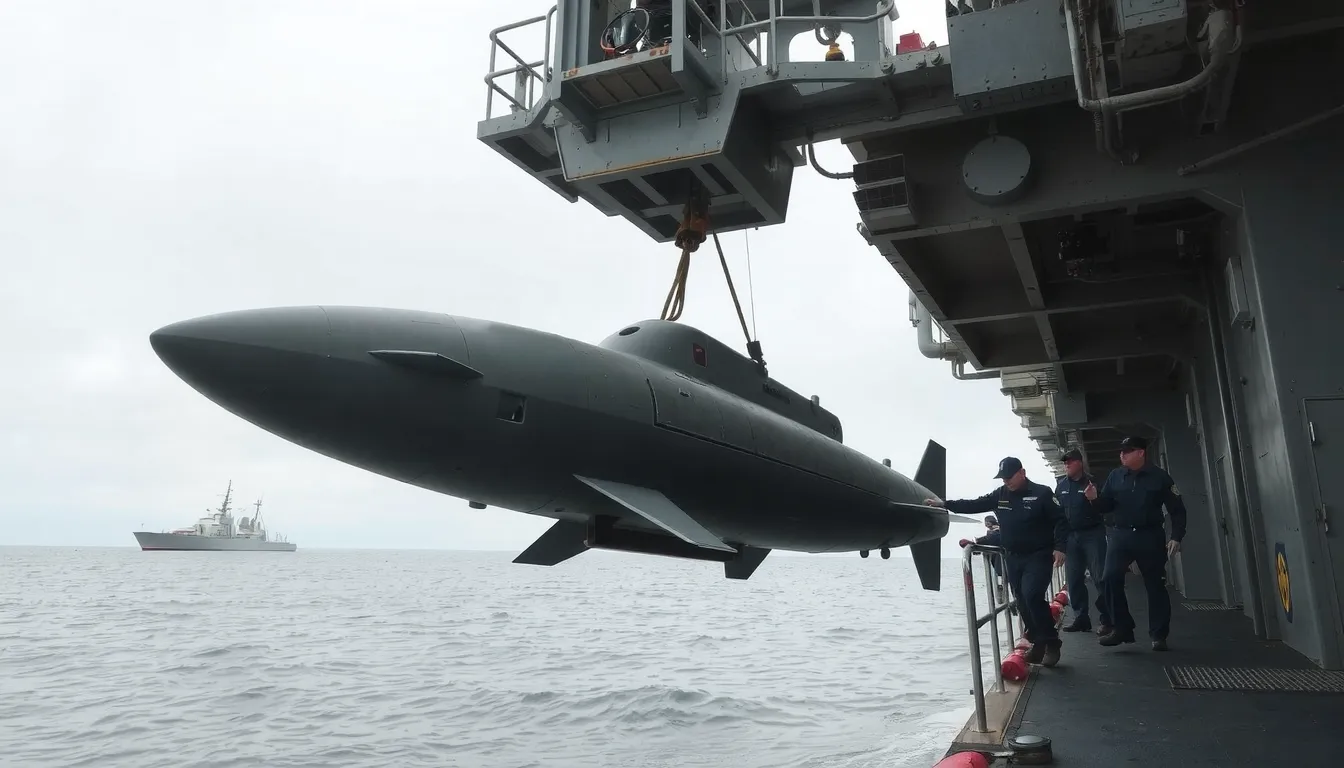 drone sous marin militaire