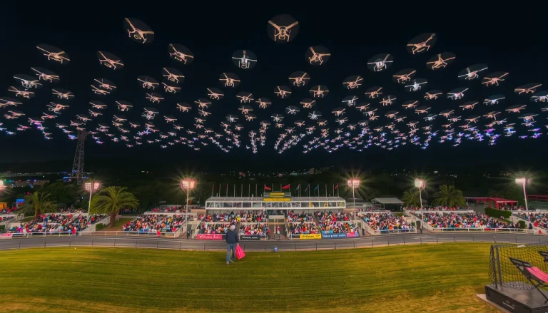 Drones Cagnes-sur-Mer : le DroneArt Show Harry Potter à l’Hippodrome