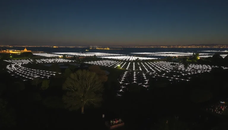 Drones Fête des Lumières Lyon : le spectacle au Parc de la Tête d’Or en 2025